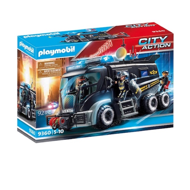 Swat cheap truck playmobil